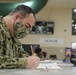 Reservist Sailors take the Navy-wide advancement examination