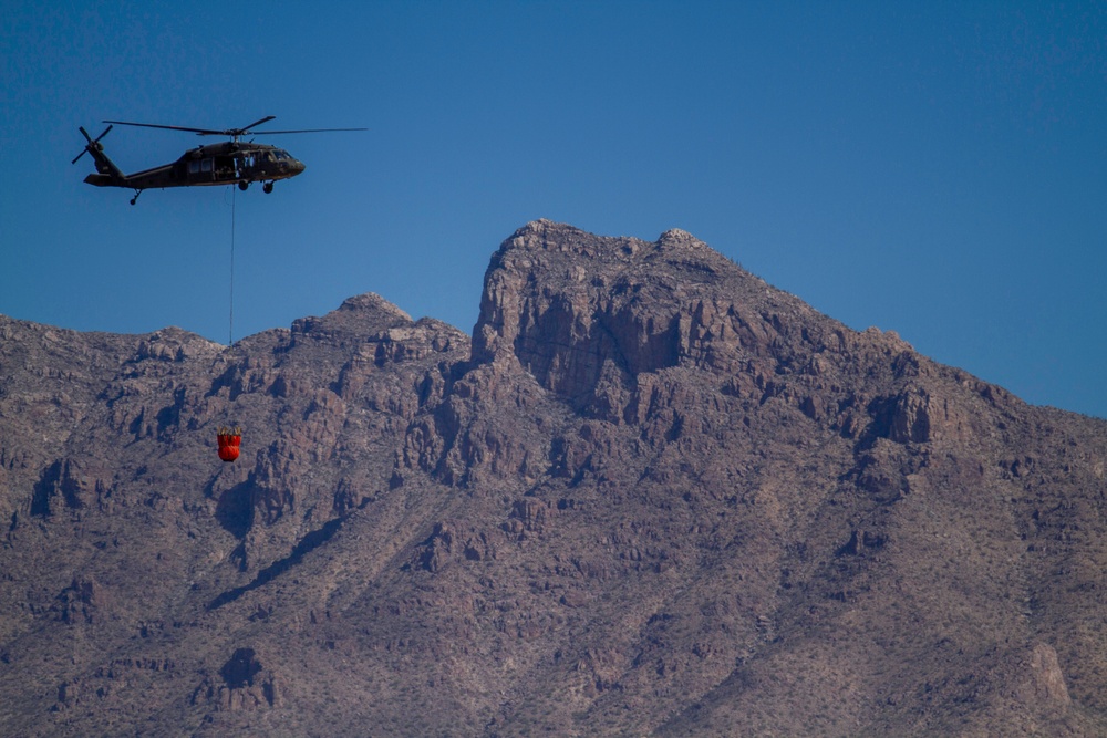 AZARNG Aviation Partners with State, Federal Firefighters for Annual Training