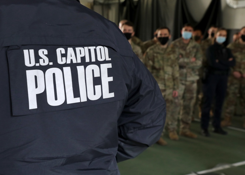 U.S. Capitol Police host civil disturbance training for NYNG Soldiers