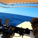 USCGC Charles Moulthrope (WPC 1141) conducts weapons proficiency training
