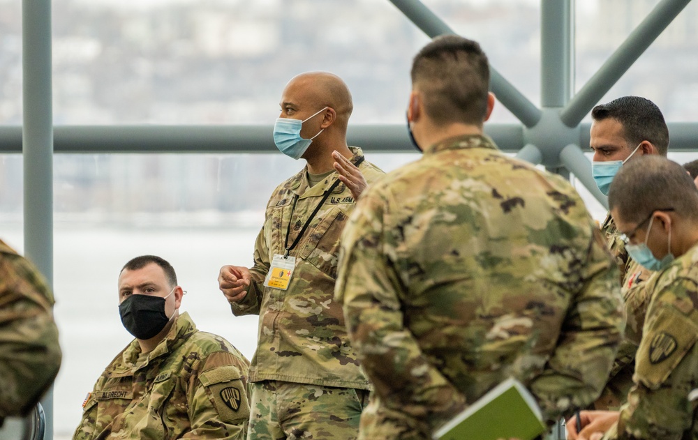 NY National Guard troops support state efforts to administer COVID-19 vaccines