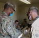 U.S. Army Col. Robert Wooldridge tours COVID-19 vaccination site at Cal State LA
