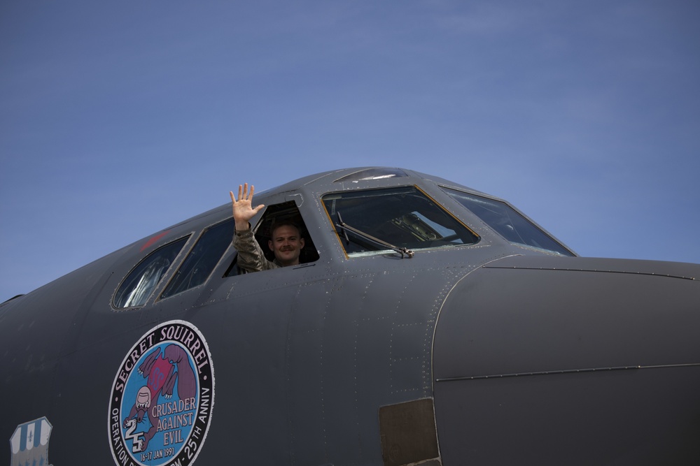 BTF Airmen tour B-52