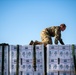 502LRS unloads 80,000 bottles of water after winter storm Uri