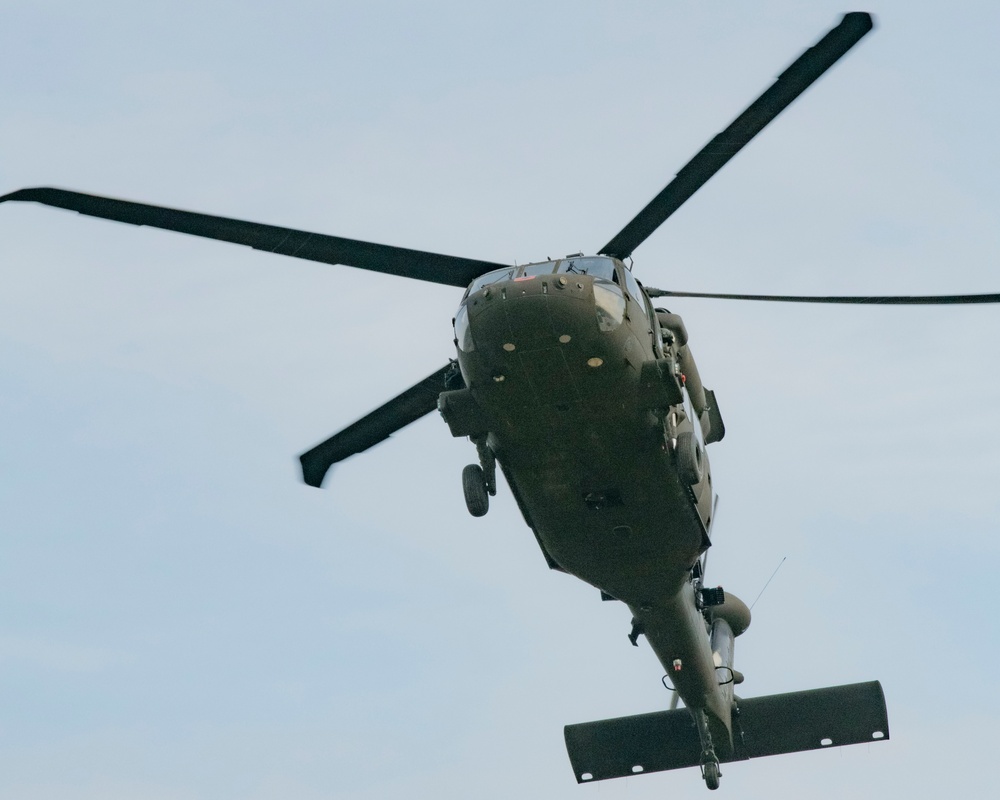 Blackhawk Live-Fire Aerial Gunnery Training