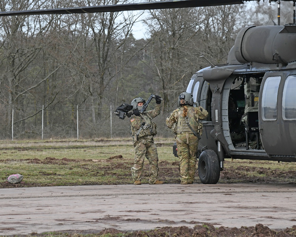 Blackhawk Live-Fire Aerial Gunnery Training