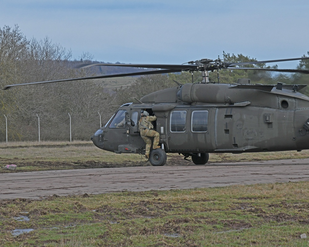 Blackhawk Live-Fire Aerial Gunnery Training