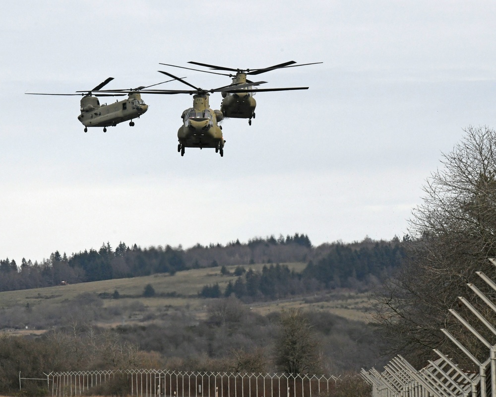 Chinook Live-Fire Aerial Gunnery Training