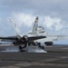 F/A18-C Performs Arrested Landing