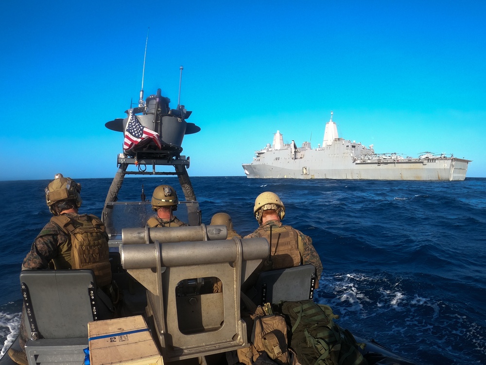 15th MEU All-Domain Reconnaissance Detachment Marines conduct maritime reconnaissance, surveillance in support of Operation Octave Quartz