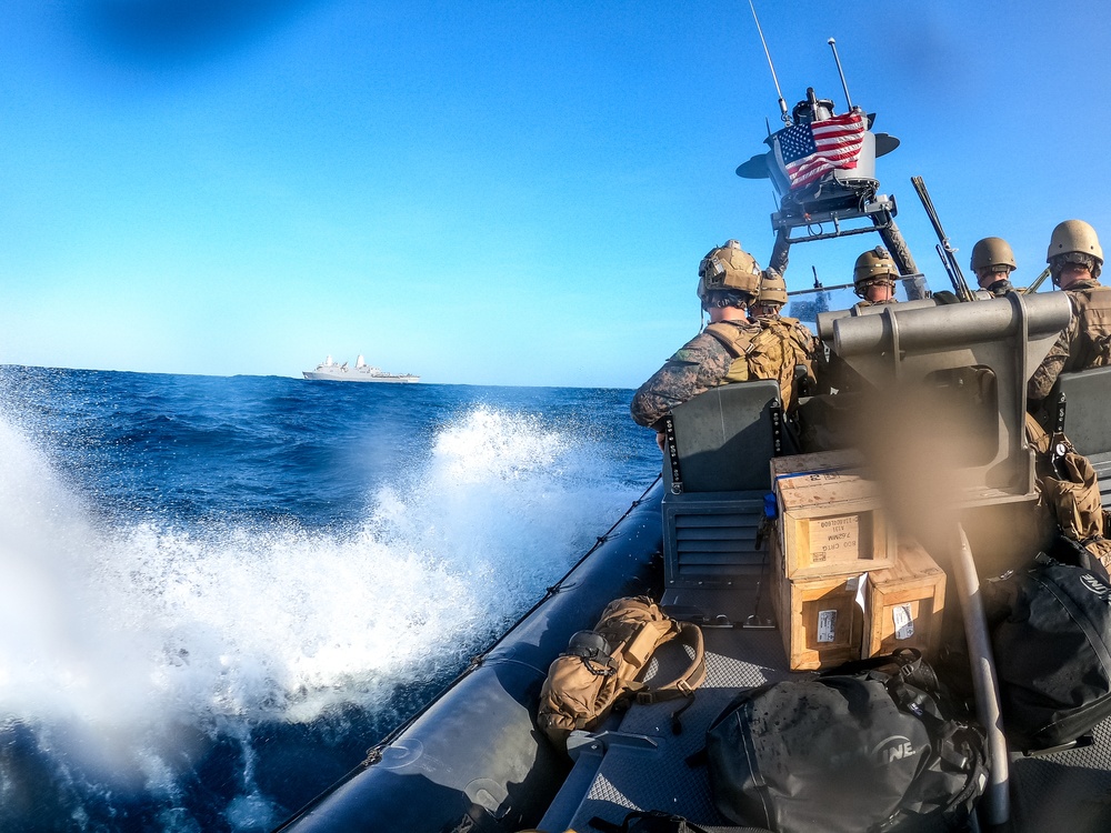 15th MEU All-Domain Reconnaissance Detachment Marines conduct maritime reconnaissance, surveillance in support of Operation Octave Quartz