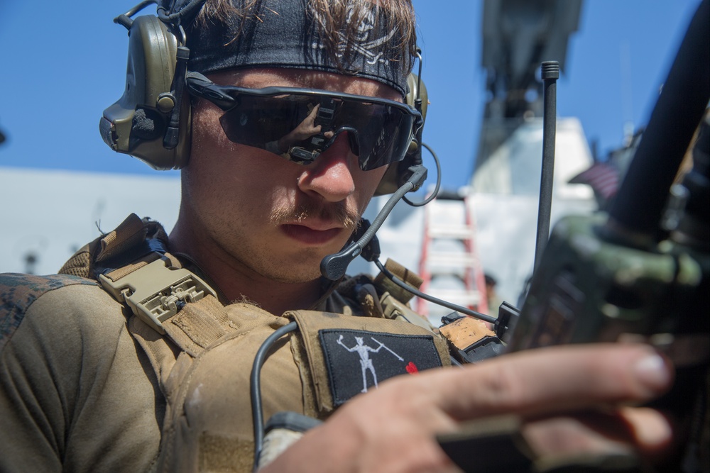 15th MEU All-Domain Reconnaissance Detachment Marines conduct maritime reconnaissance, surveillance in support of Operation Octave Quartz