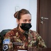Italian KFOR LMT meets with election official