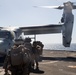 BLT 1/4 Marines, Sailors take off from USS Somerset to USS Makin Island