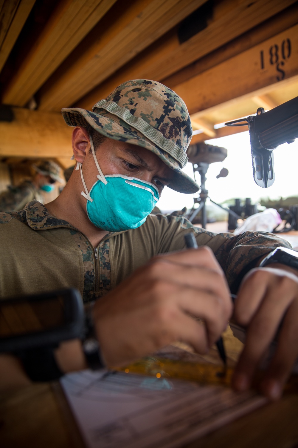 BLT 1/4 Marines maintain security at Baledogle Military Airfield