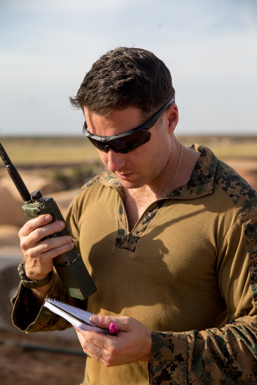 BLT 1/4 Marines maintain security at Baledogle Military Airfield