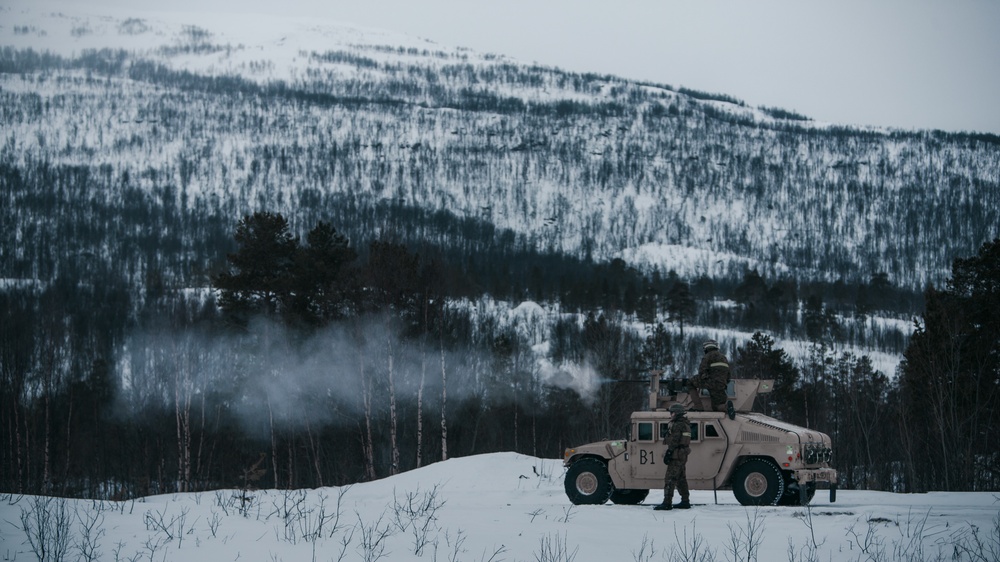 Windbreakers: MRF-E Marines Conduct Live-Fire Range