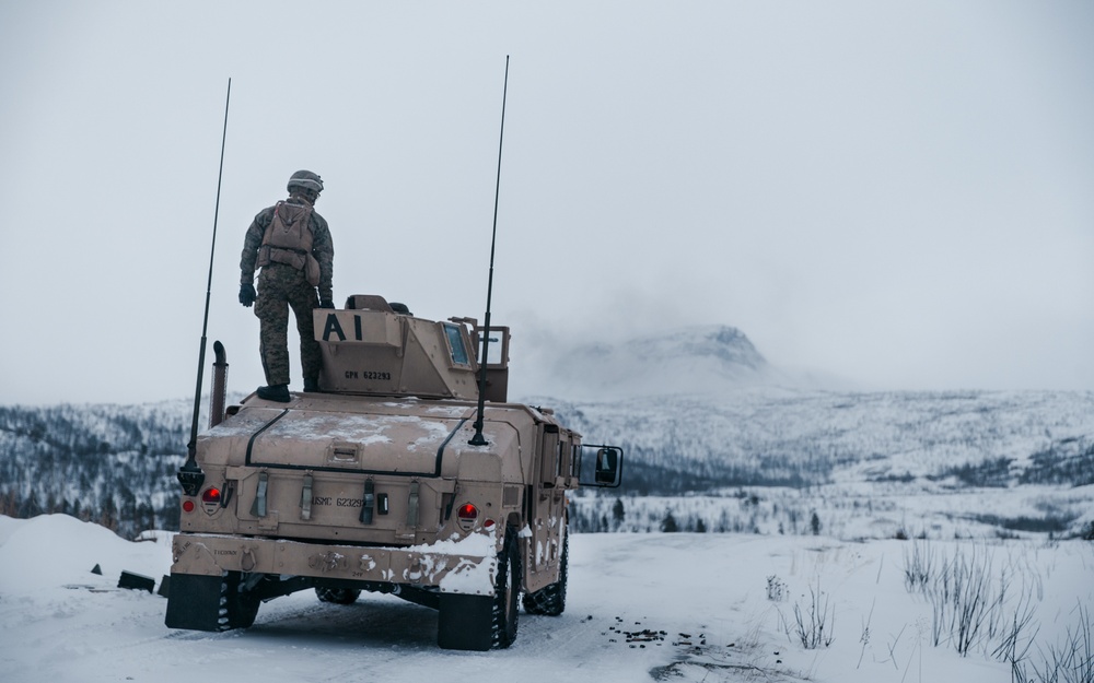 Windbreakers: MRF-E Marines Conduct Live-Fire Range