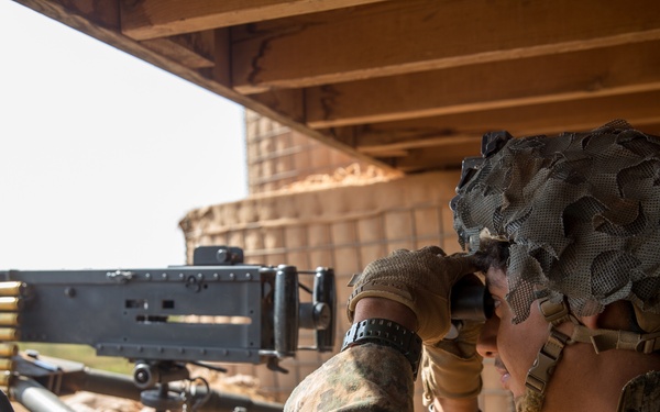 15th MEU Marines prepare to extract from Baledogle Military Airfield