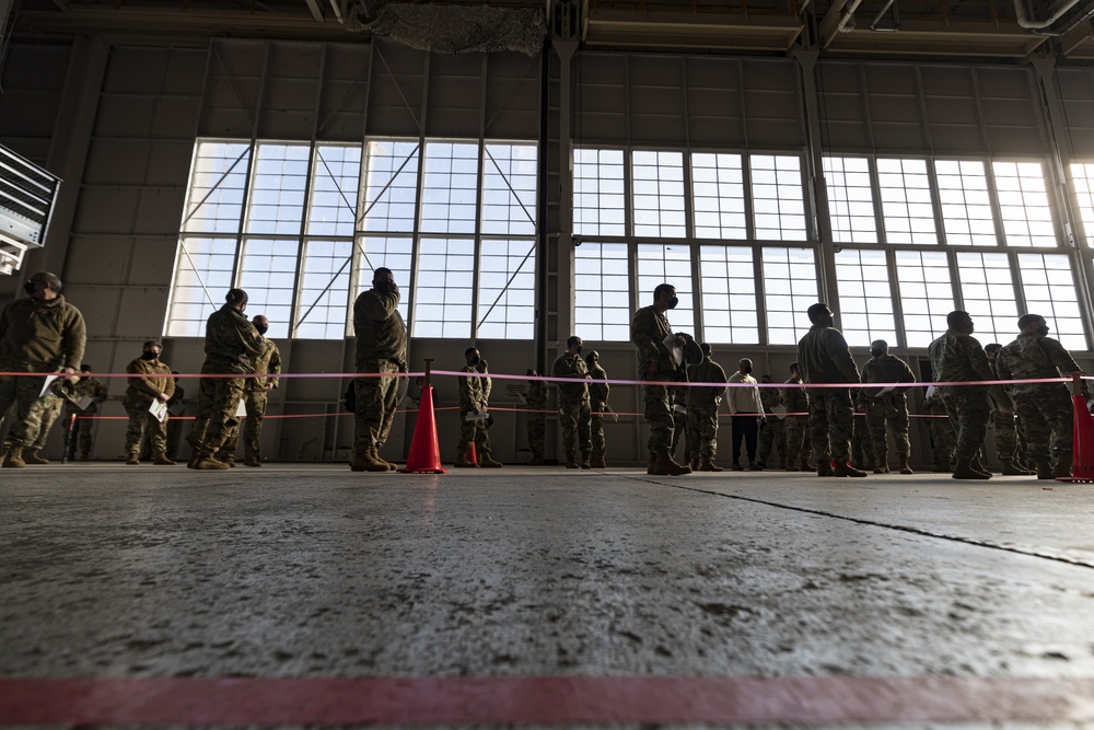 108th Medical Group vaccinates New Jersey Soldiers and Airmen