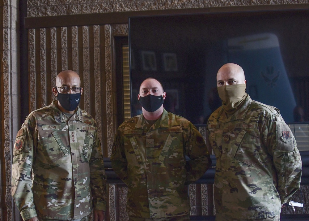 CSAF recognizes accomplishments of DM Airmen, Dynamic Wing