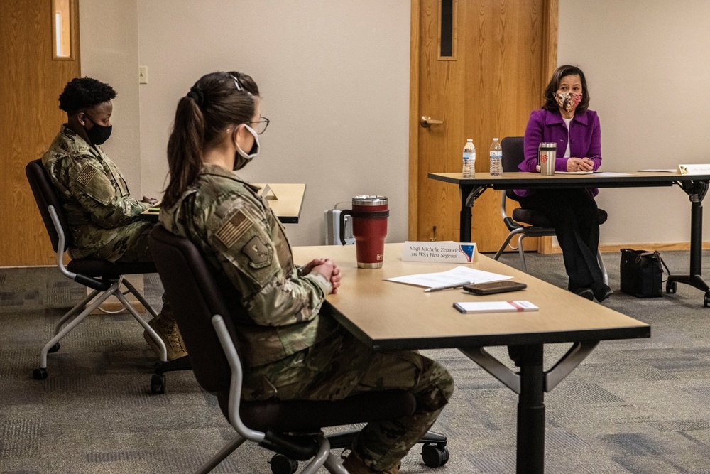 CSAF spouse discusses Air Force needs with Warriors of the North