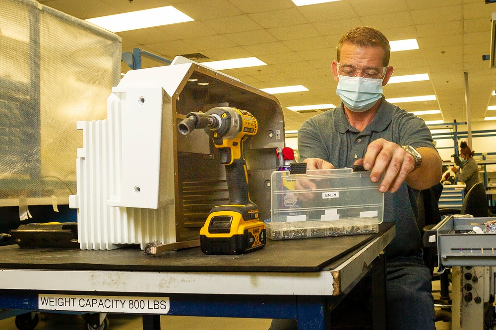 Electronics branch raises efficiency with training, Lean