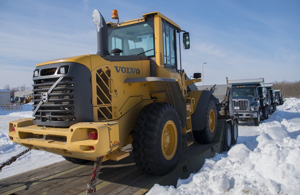 200th RED HORSE Activated for Winter Storm Cleanup