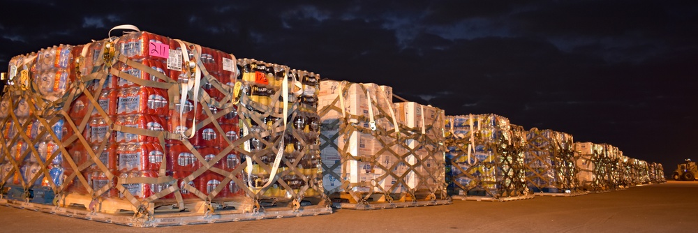 Texas Army National Guard deliver supplies following Winter Storm 2021