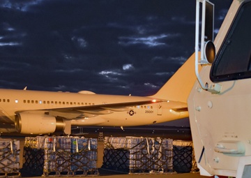 Texas Army National Guard deliver supplies following Winter Storm 2021