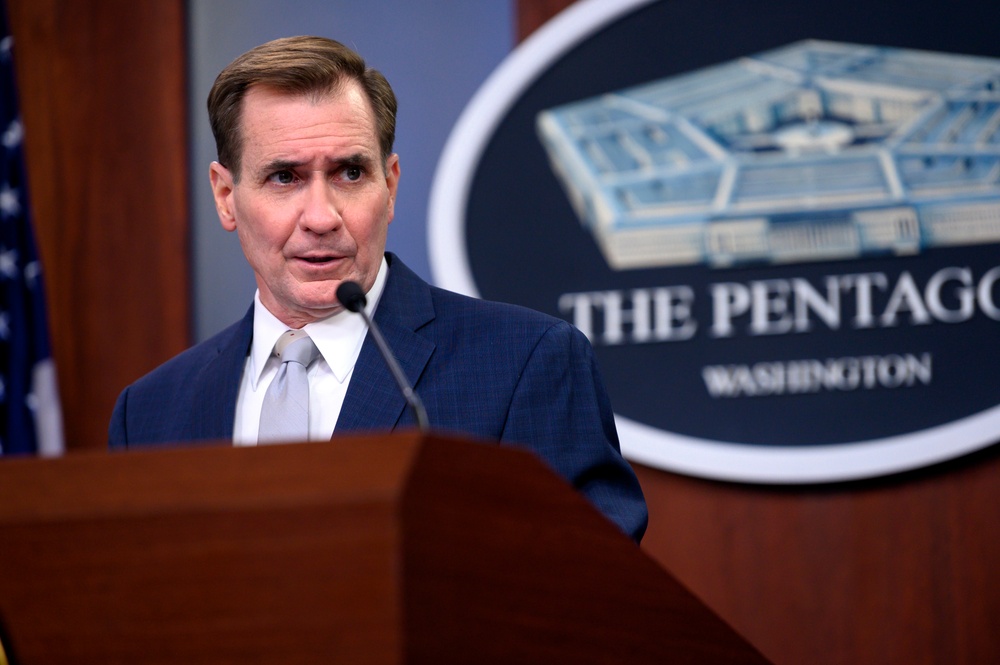 Pentagon Press Secretary Briefs Reporters