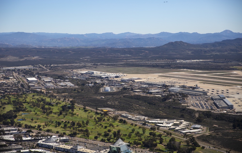 MCAS Miramar aerial photography