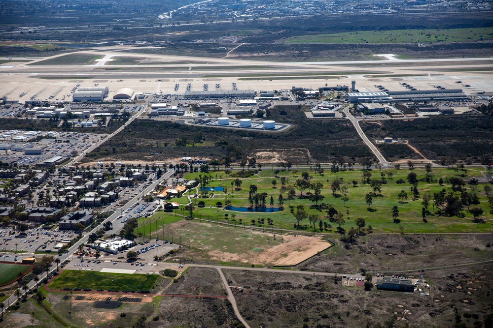 MCAS Miramar aerial photography