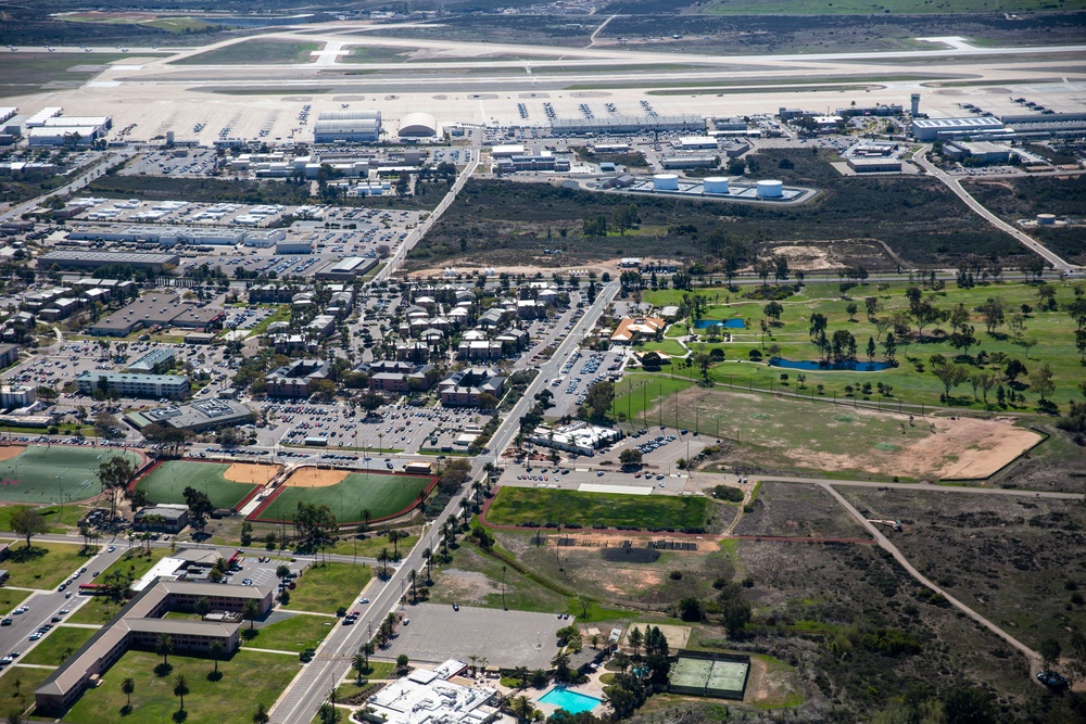 MCAS Miramar aerial photography