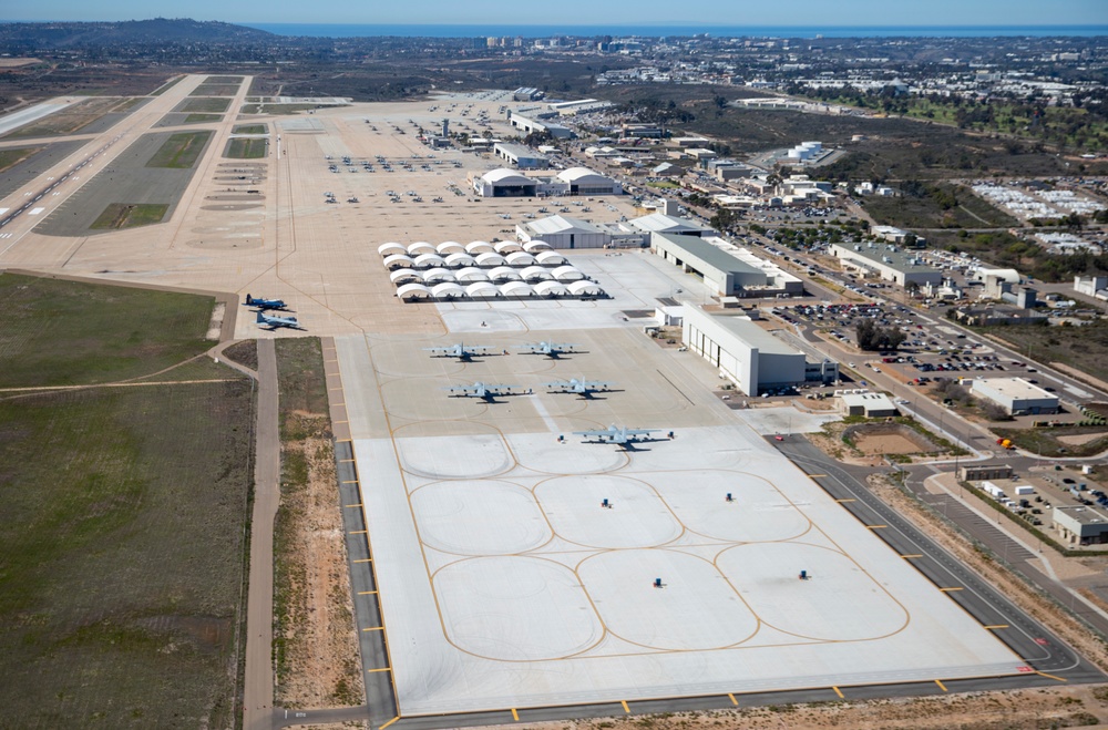 MCAS Miramar aerial photography