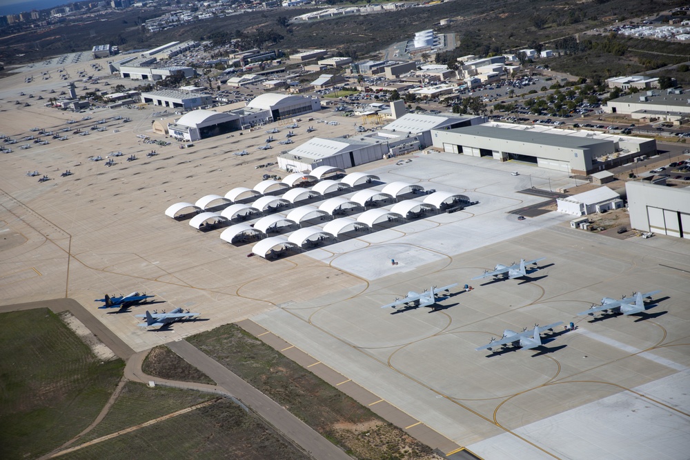 MCAS Miramar aerial photography