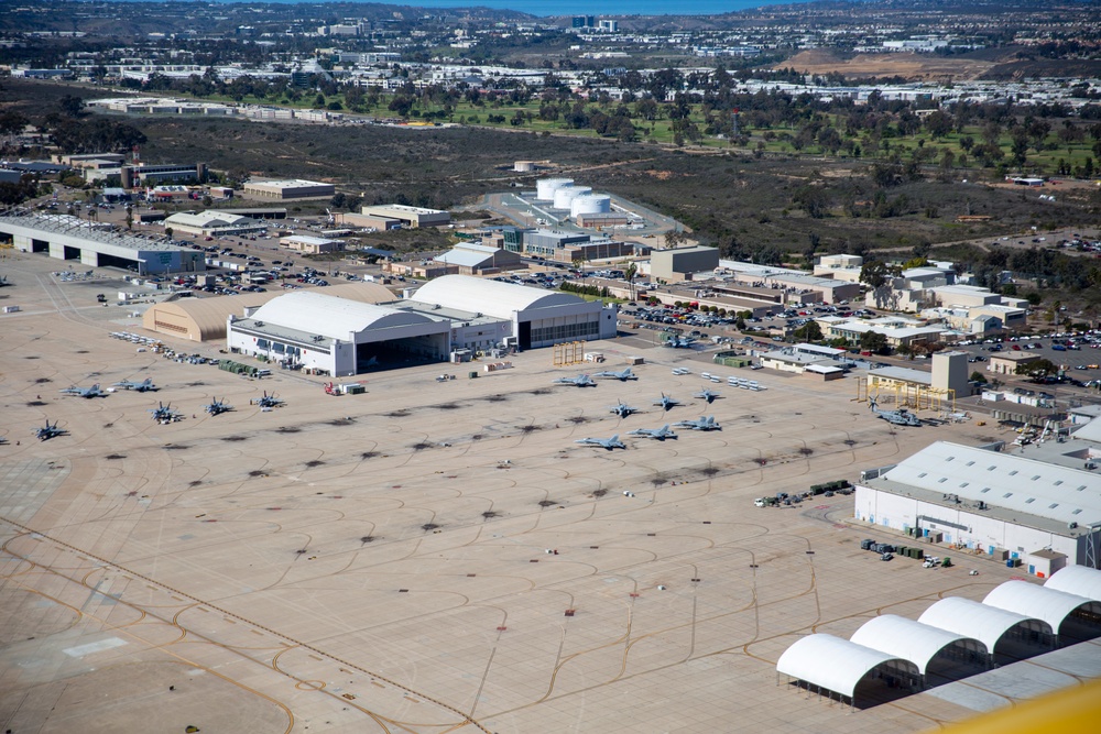 MCAS Miramar aerial photography