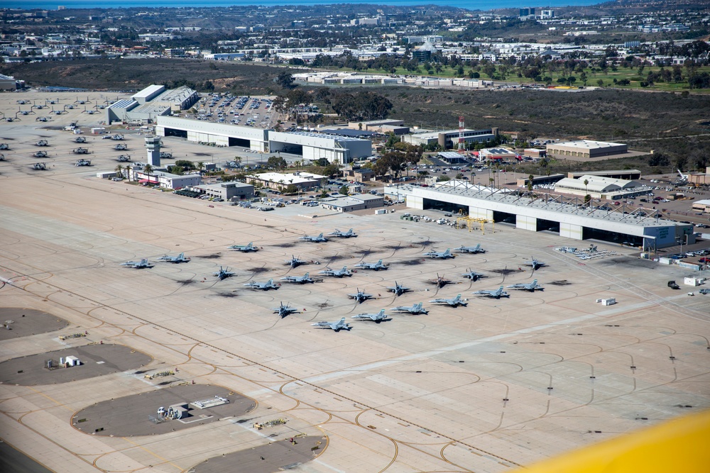 MCAS Miramar aerial photography