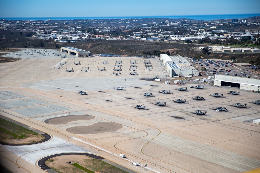 MCAS Miramar aerial photography