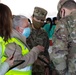 U.S. Army Soldiers shadow medical workers at Community Vaccination Center