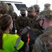 U.S. Army Soldiers shadow medical workers at Community Vaccination Center