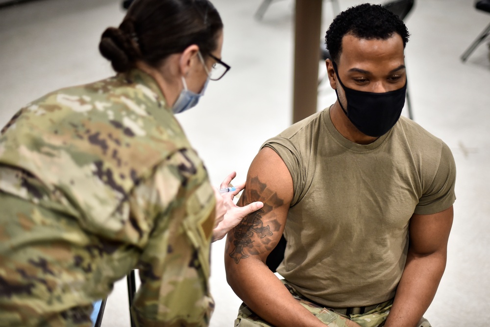 Wolf Pack medic gets vaccinated after contracting COVID-19
