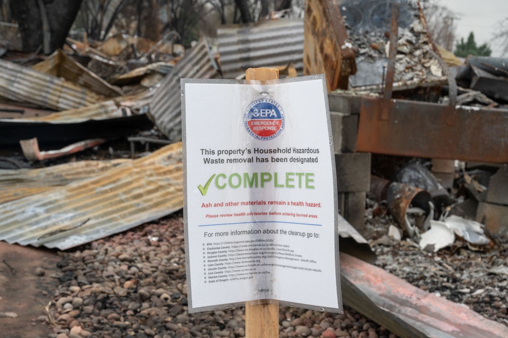 Damage and Recovery in Oregon fires