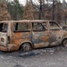 Damage from the wildfires in Oregon