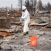 Asbestos testing in fire damaged areas in Oregon