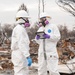 Asbestos testing is conducted after the wildfires in Oregon