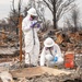 Asbestos testing is conducted after the Oregon wildfires