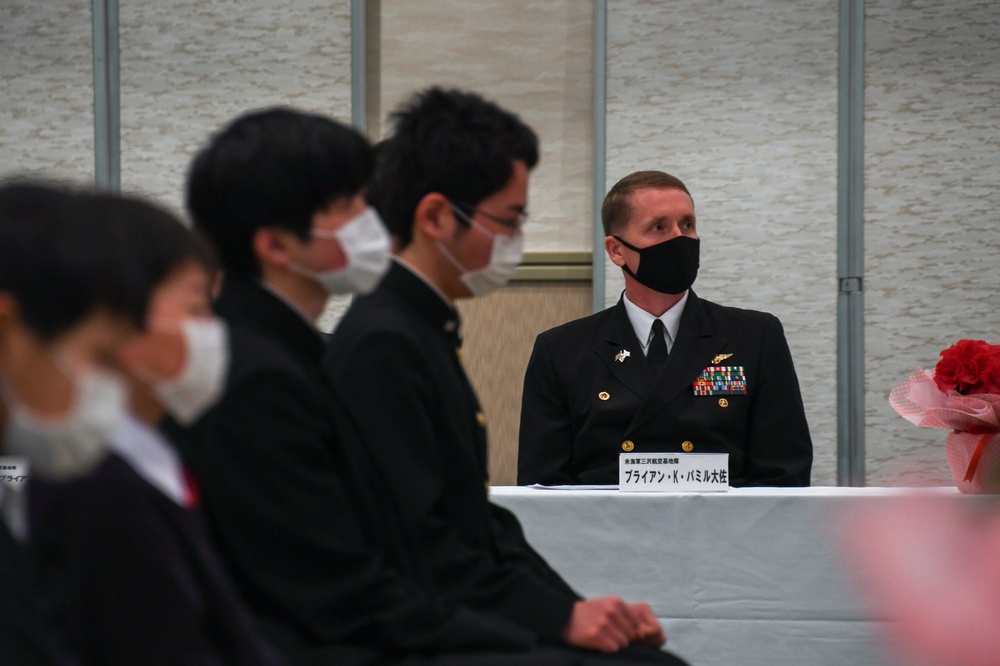 NAF Misawa Attends Akebono Graduation Ceremony