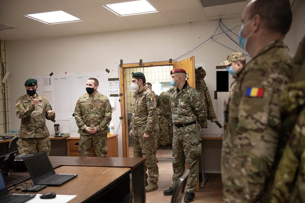 U.S. Special Operations Leader Visits Allied Special Operations Forces participating in Exercise Combined Resolve XV