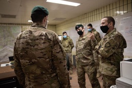 U.S. Special Operations Leader Visits Allied Special Operations Forces participating in Exercise Combined Resolve XV